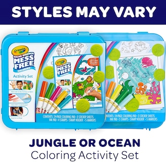 Foto 4 | Venta Internacional- Set para Colorear Crayola +30 Pcs Juguetes para Niños