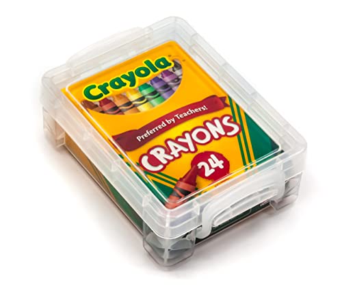 Foto 2 pulgar | Venta Internacional- Crayones Crayola 24 Conteos con Contenedor de Plástico Transparente Super Stacker