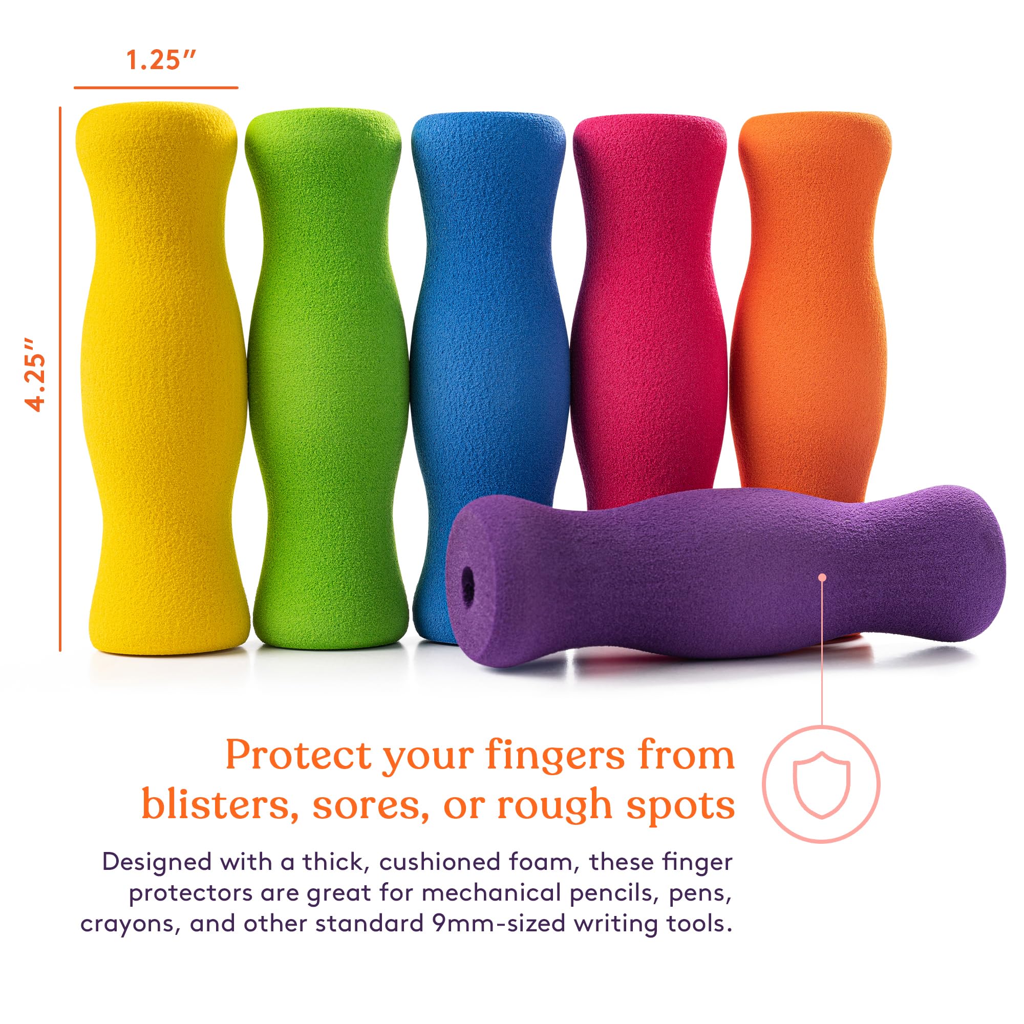 Foto 3 pulgar | Empuñaduras De Espuma Para Lápices, Suministros Especiales De Larga Duración Para Niños Y Adultos (12) - Venta