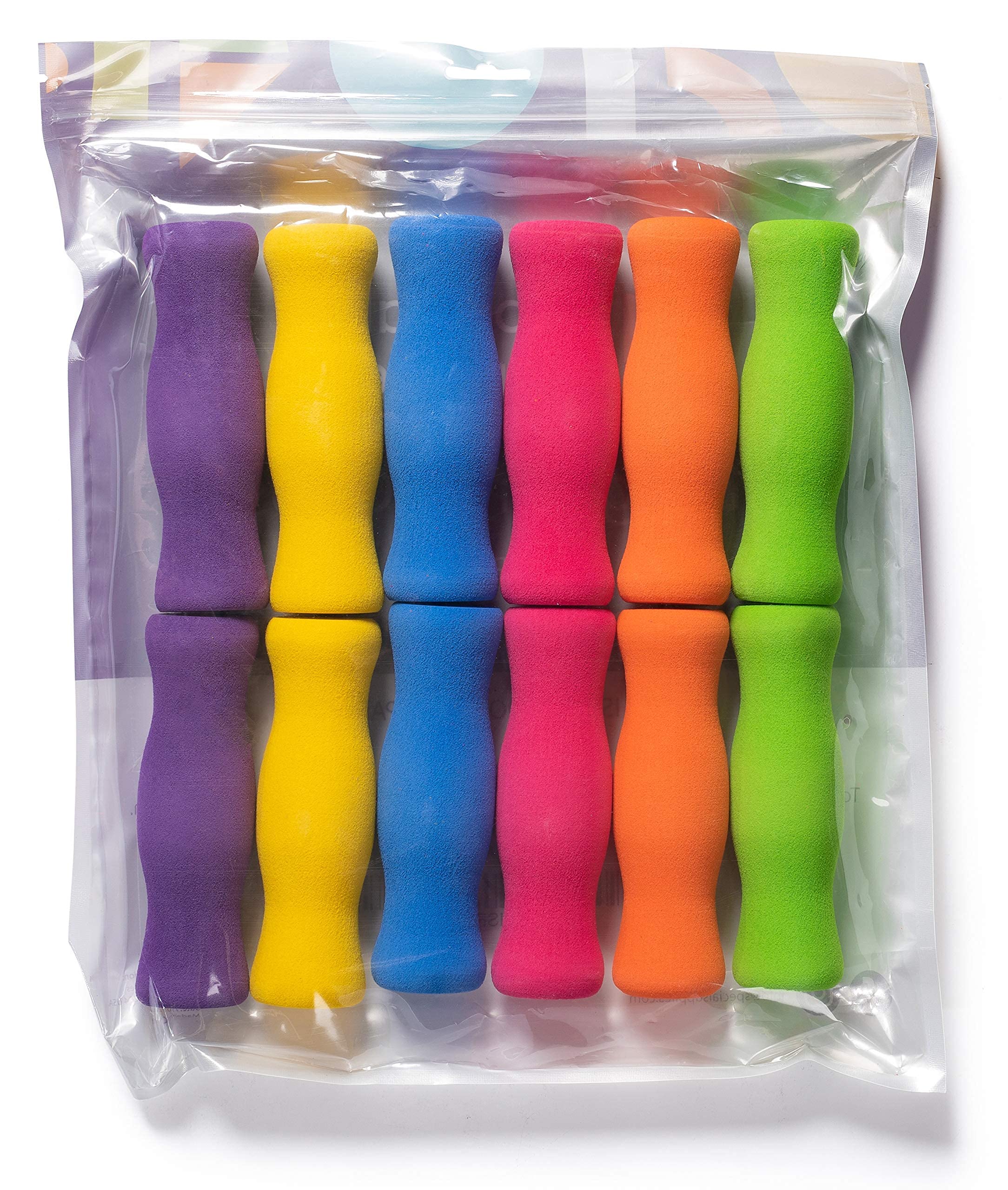 Foto 8 pulgar | Empuñaduras De Espuma Para Lápices, Suministros Especiales De Larga Duración Para Niños Y Adultos (12) - Venta