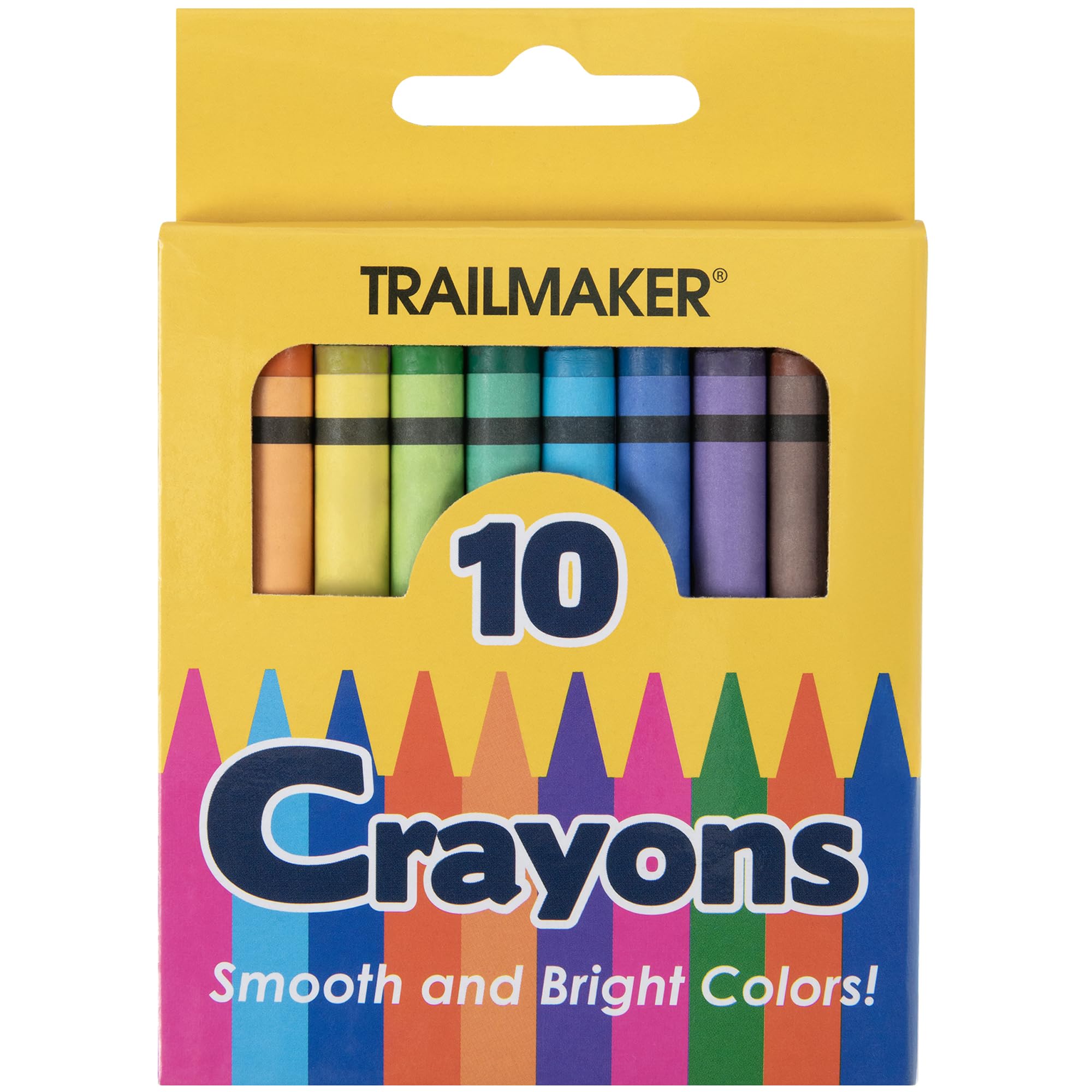 Foto 3 pulgar | Cera De Abejas Lavable Crayons Trail Maker, 12 Paquetes De 10 - Venta Internacional.