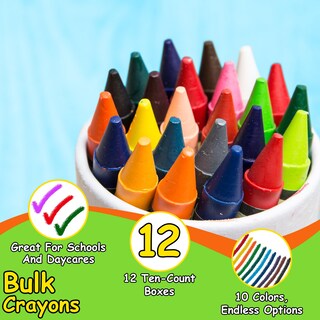 Foto 4 | Cera De Abejas Lavable Crayons Trail Maker, 12 Paquetes De 10 - Venta Internacional.
