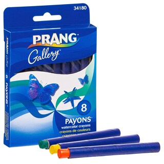 Foto 1 | Crayones De Acuarela Prang Payons, 8 Colores Surtidos, Caja De 8 - Venta Internacional.