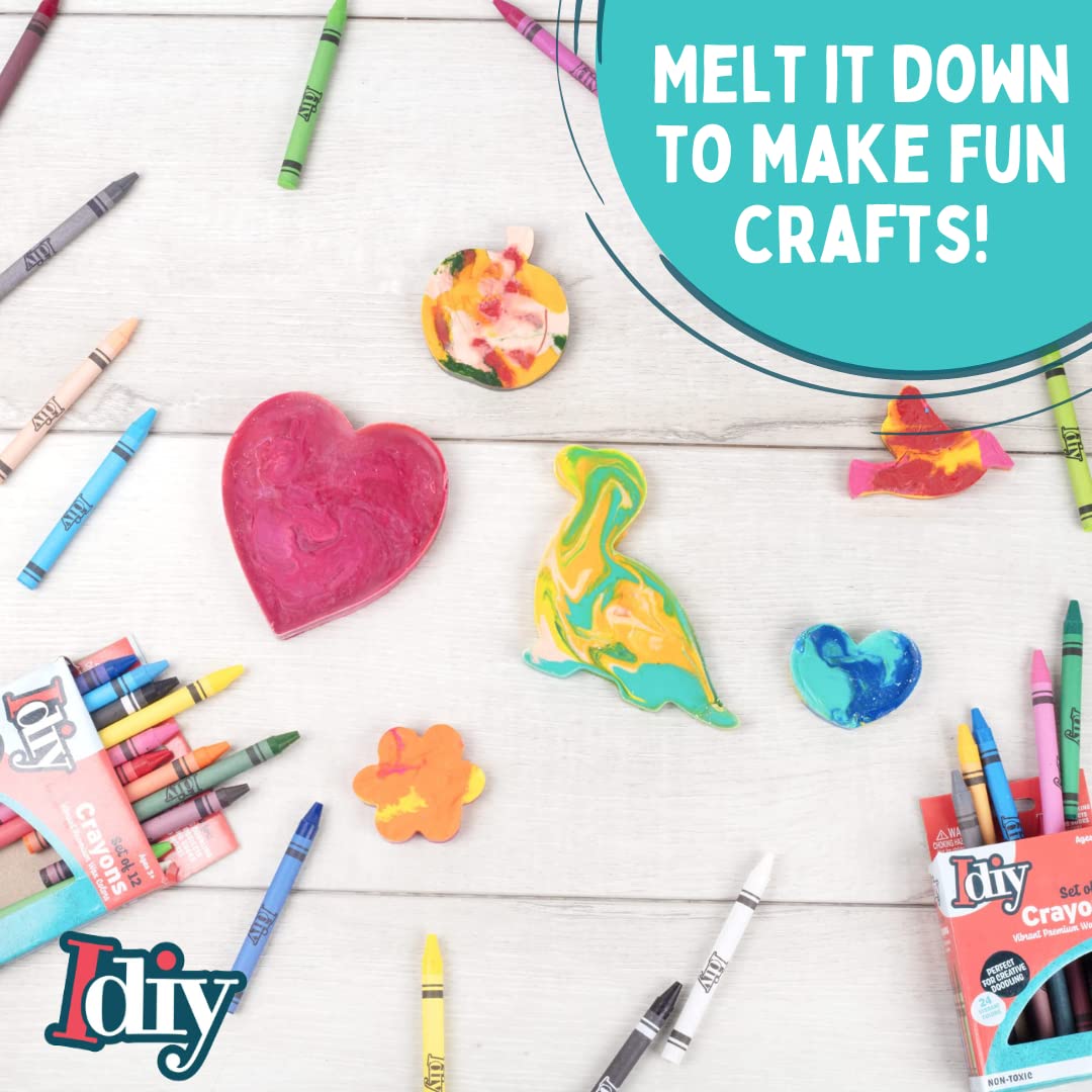 Foto 5 | Crayones De Cera Idiy Empaquetados Individualmente En Cajas De 288 Unidades - Venta Internacional.