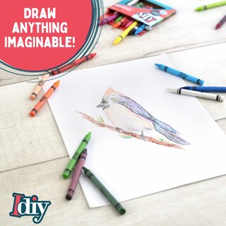 Foto 6 | Crayones De Cera Idiy Empaquetados Individualmente En Cajas De 288 Unidades - Venta Internacional.