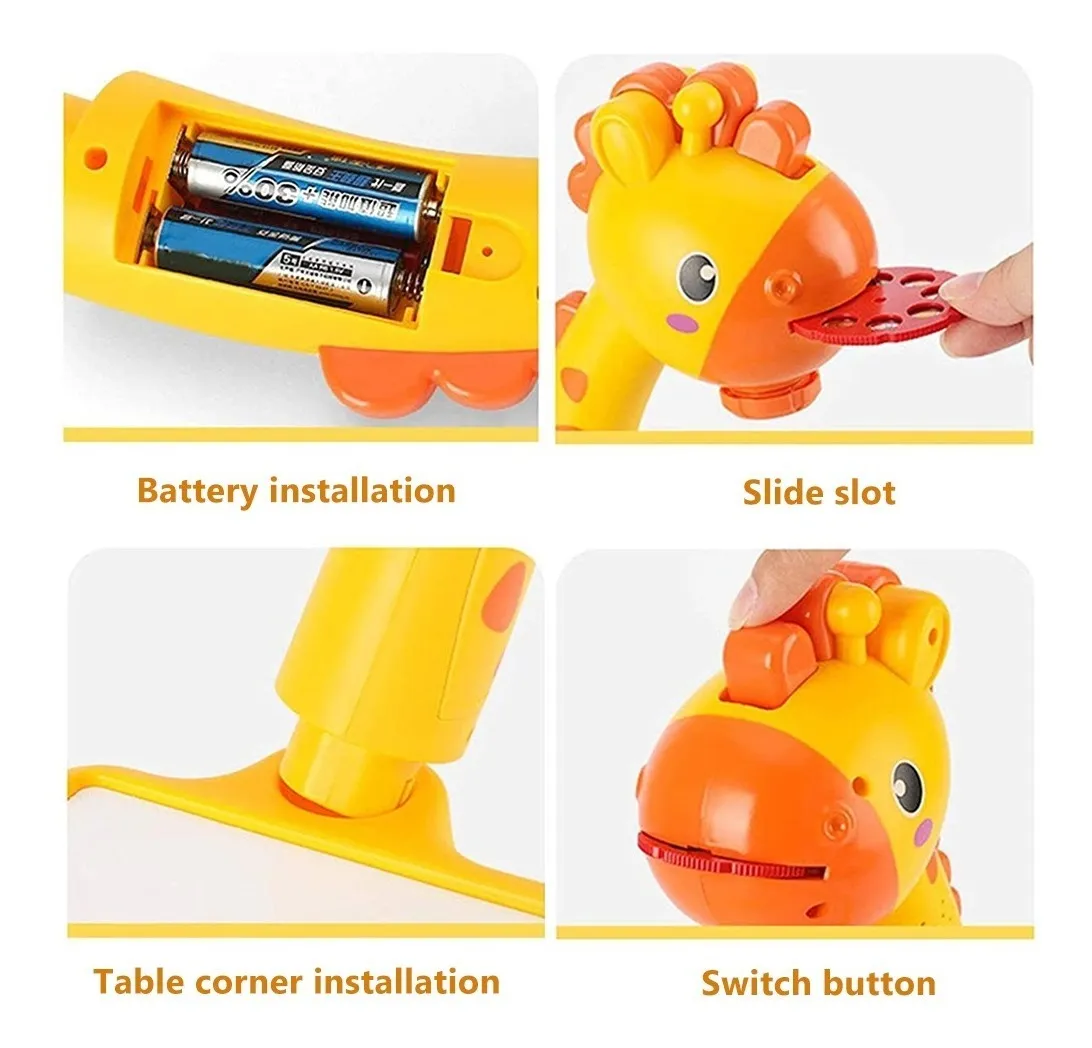 Foto 3 | Proyector de Dibujo para Niños con Diapositivas y Pinceles