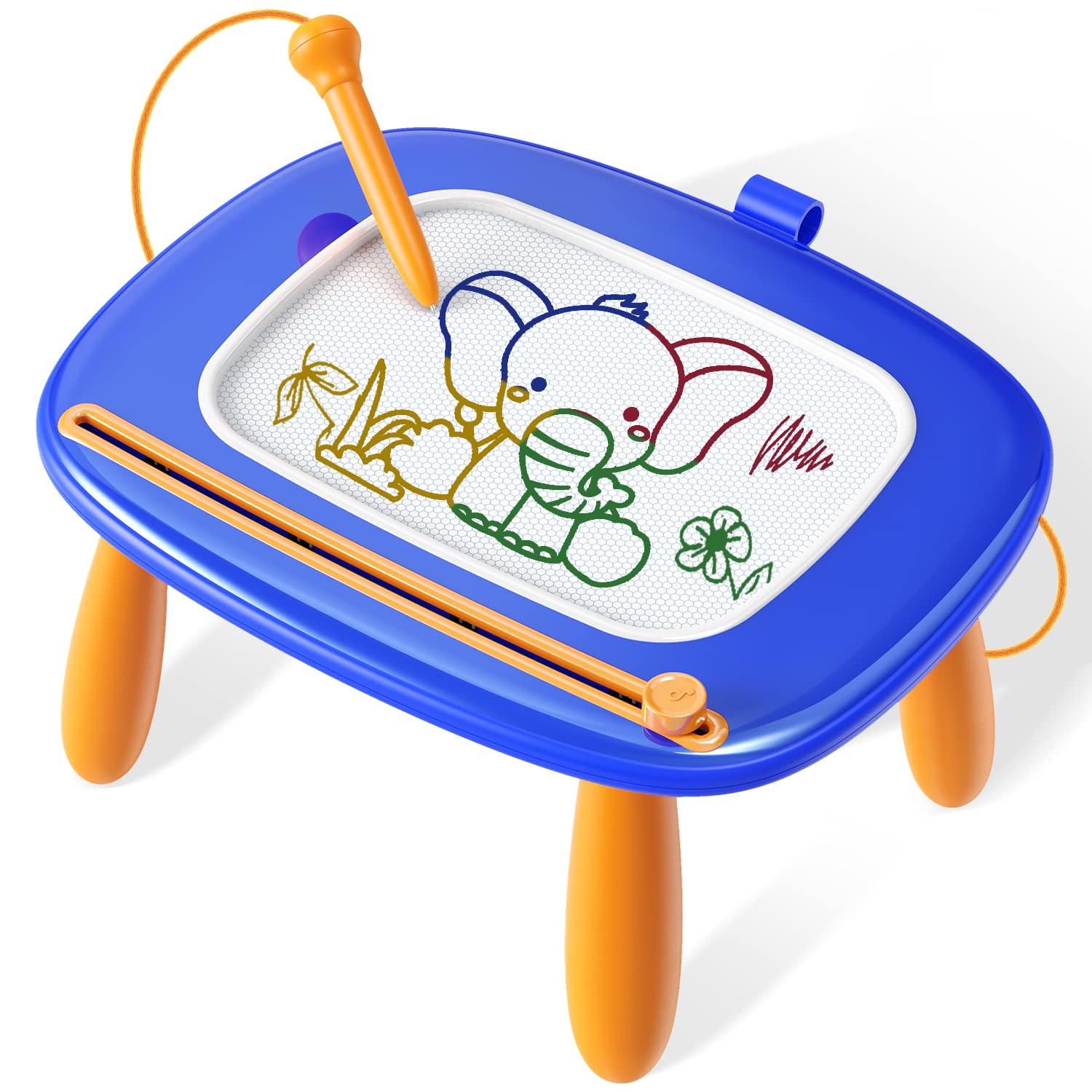 Foto 2 pulgar | Tablero De Dibujo Magnético Seimome Para Niños De 1 A 3 Años, Azul Oscuro - Venta Internacional.