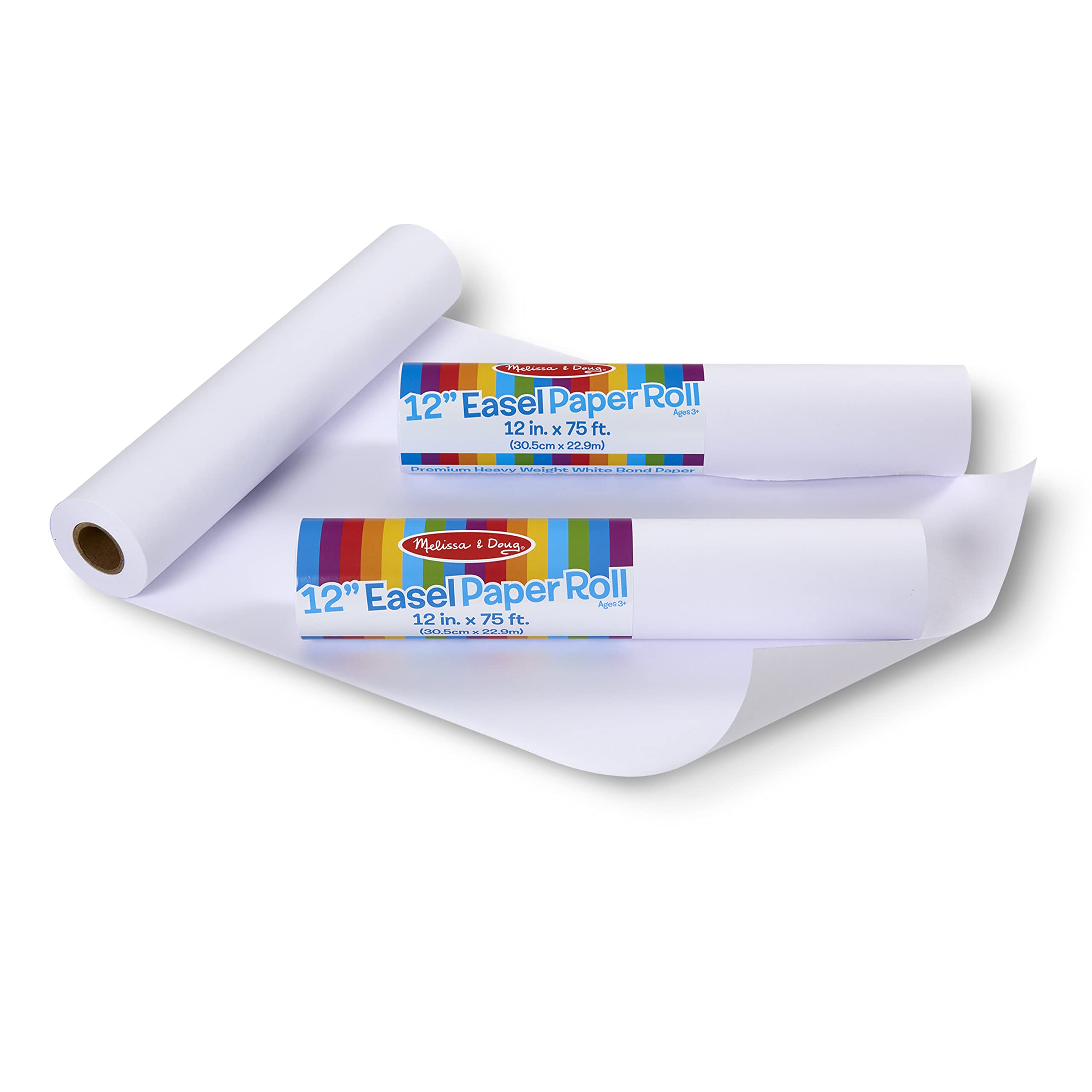 Foto 5 pulgar | Rollos De Papel Easel Melissa & Doug, Paquete De 3 Unidades, 30 Cm X 23 M - Venta Internacional.