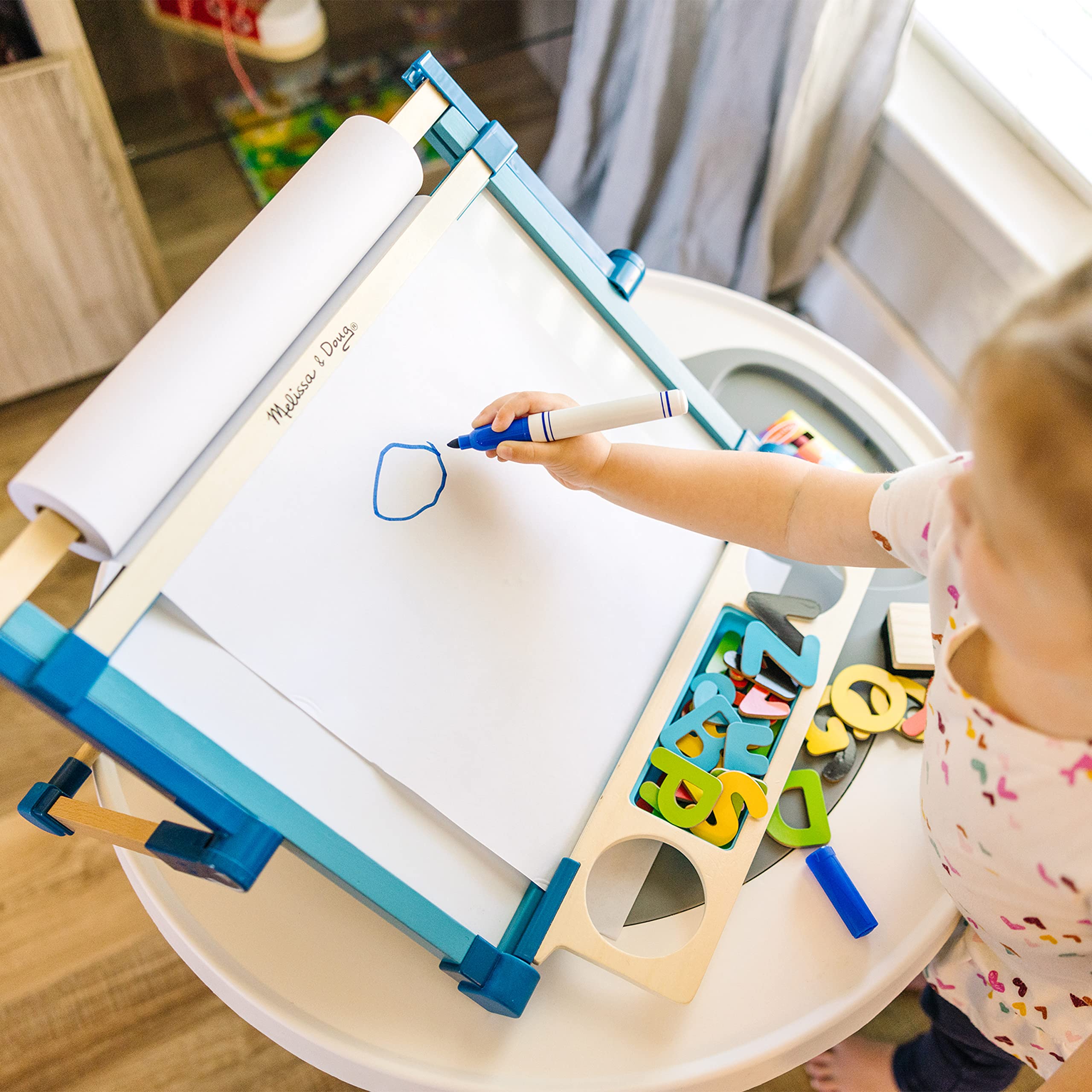 Foto 6 | Rollos De Papel Easel Melissa & Doug, Paquete De 3 Unidades, 30 Cm X 23 M - Venta Internacional.