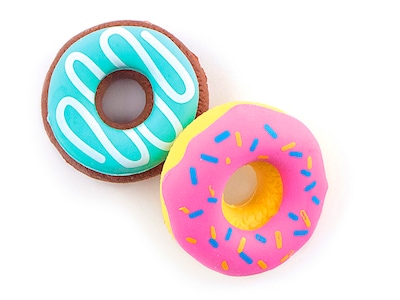 Foto 2 | Gomas en Forma de Donas Ooly 6 pz