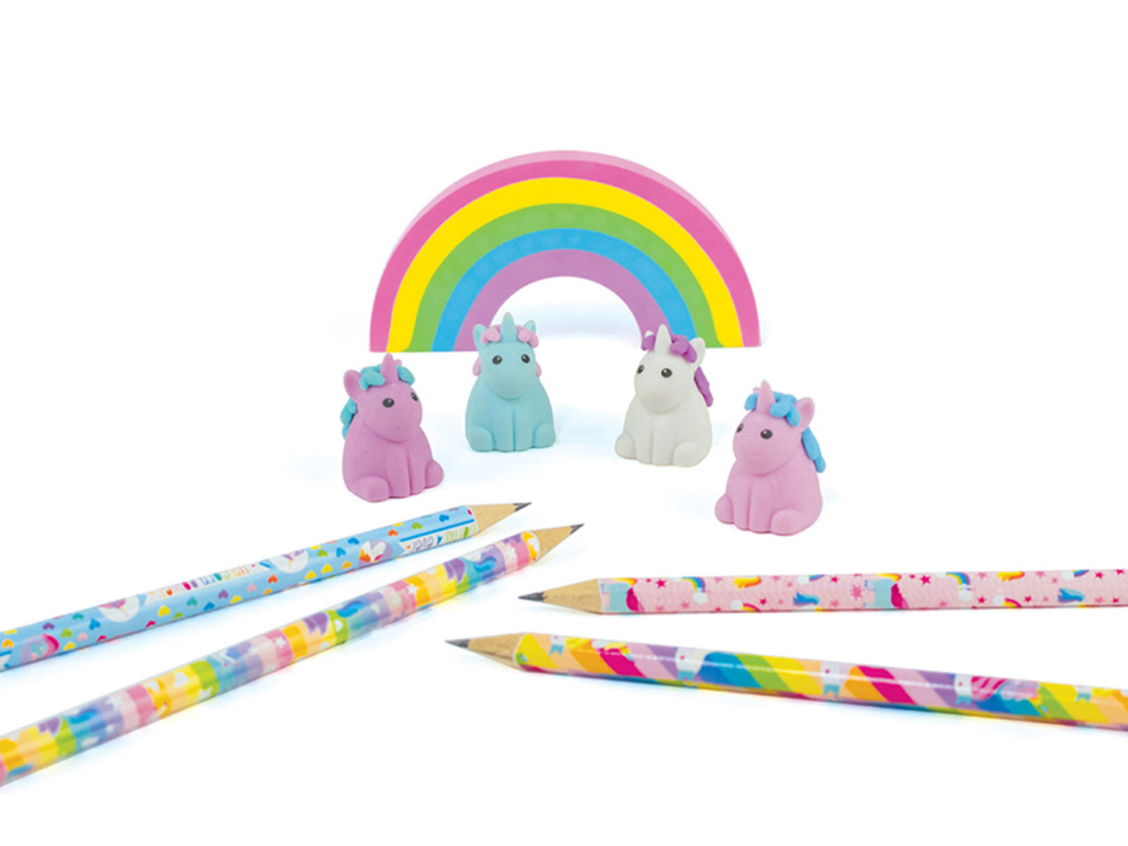 Foto 3 pulgar | Gomas de Unicornio y de Arcoirís Ooly de 4 pz