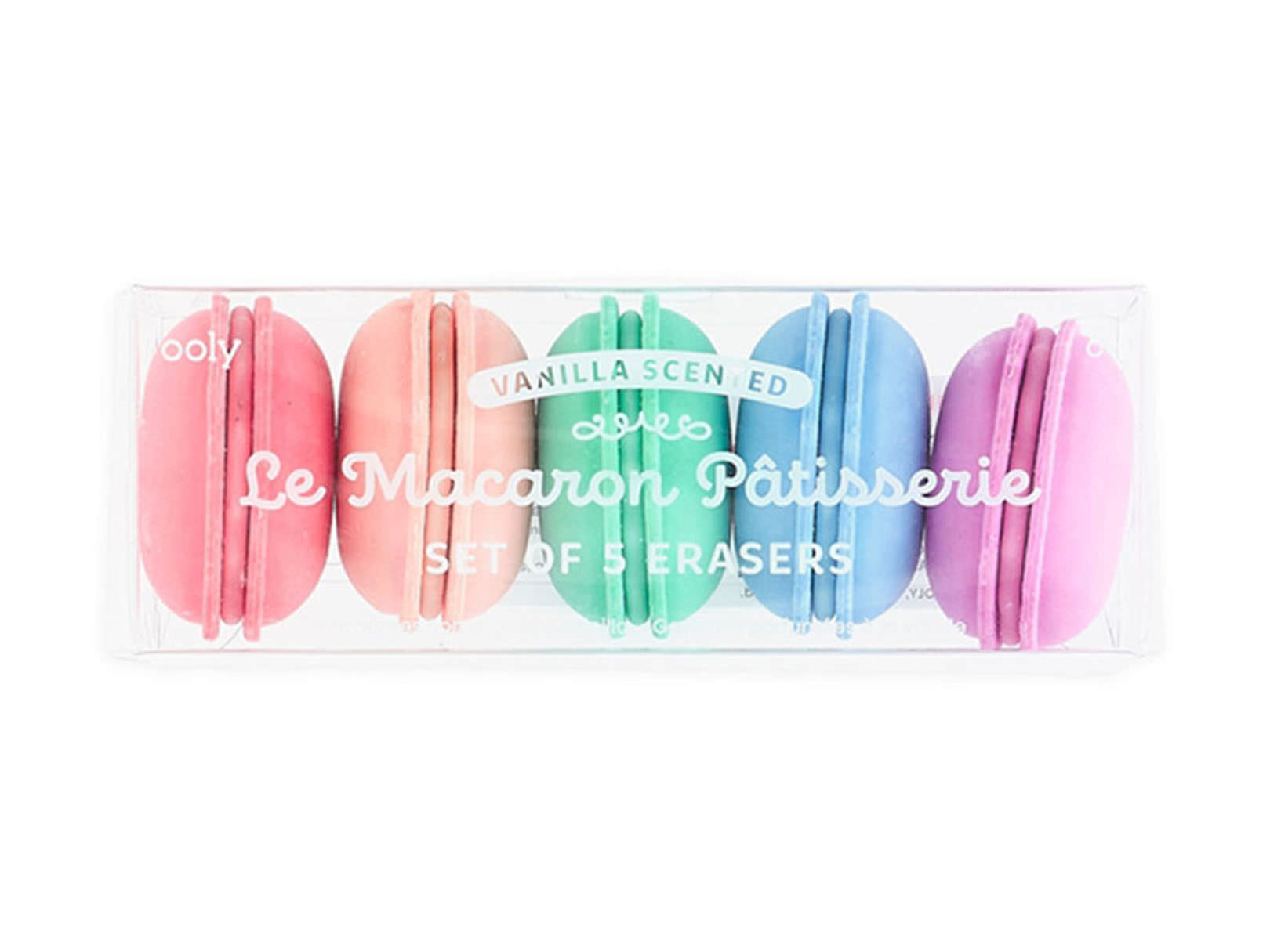 Foto 5 | Gomas para Borrar Perfumadas Ooly Le Macaron Pâtisserie - 5 Piezas