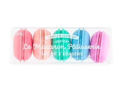 Foto 5 | Gomas para Borrar Perfumadas Ooly Le Macaron Pâtisserie - 5 Piezas