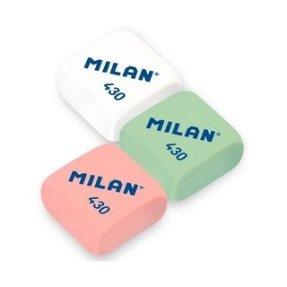 Foto 2 | Goma De Borrar Cuadradas 4pz #430 Milan