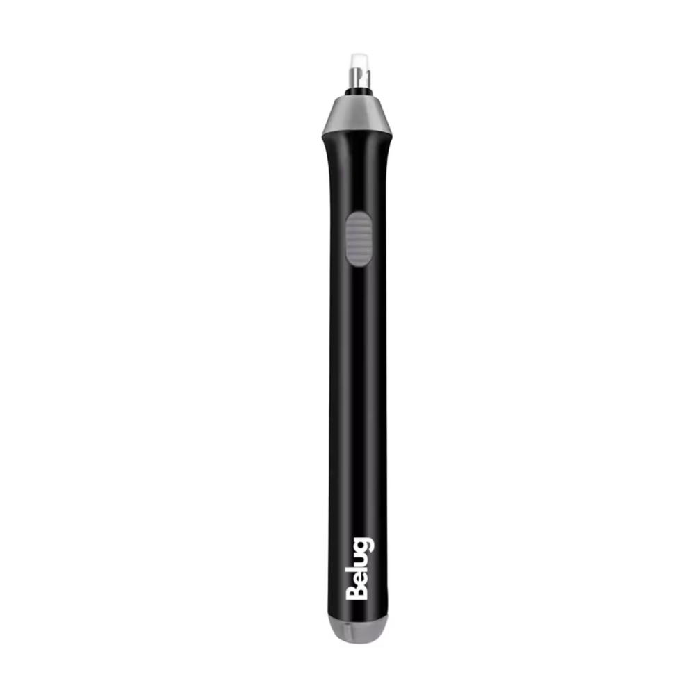 Foto 2 pulgar | Borrador Eléctrico Ajustable Dibujo De Lápiz 230 Repuestos, Negro/gris