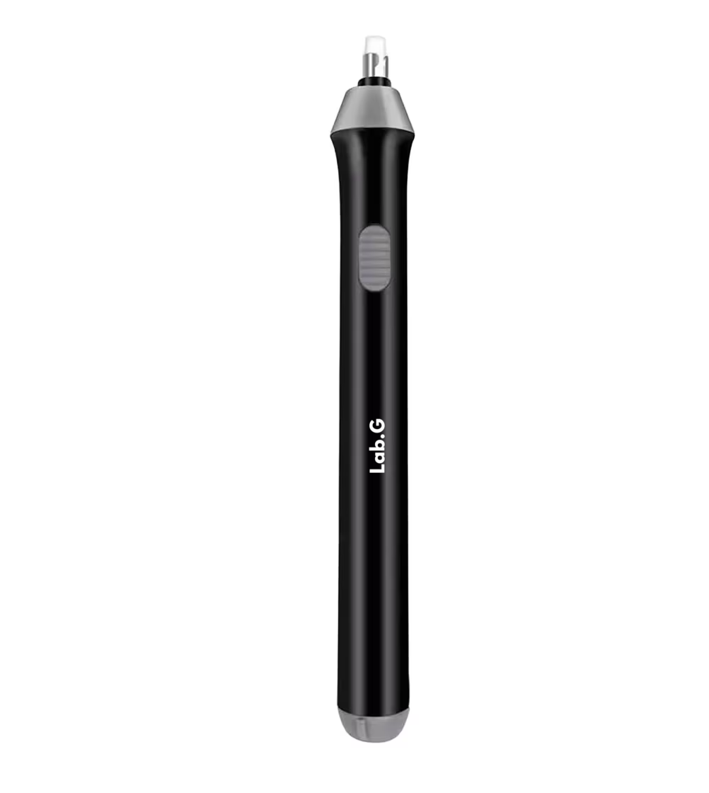 Borrador Electrico Ajustable Lab.g Dibujo De Lápiz 230 Repuestos, Negro/gris