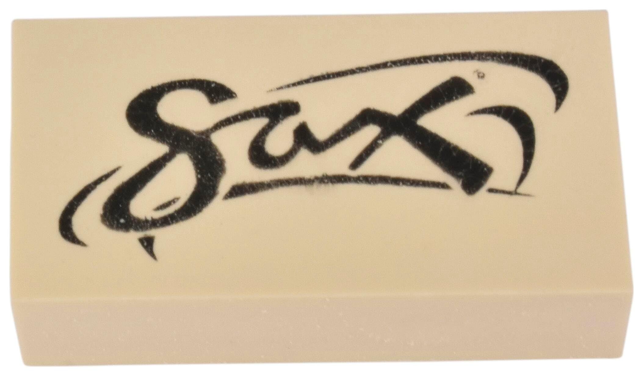 Foto 2 pulgar | Gomas De Borrar Para Jabón Sax-438485, 5 X 2,5 X 1,6 Cm, 12 Unidades, Color Blanco - Venta Internacional.
