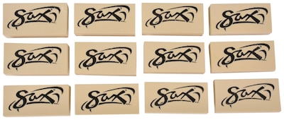 Foto 2 | Gomas De Borrar Para Jabón Sax-438485, 5 X 2,5 X 1,6 Cm, 12 Unidades, Color Blanco - Venta Internacional.