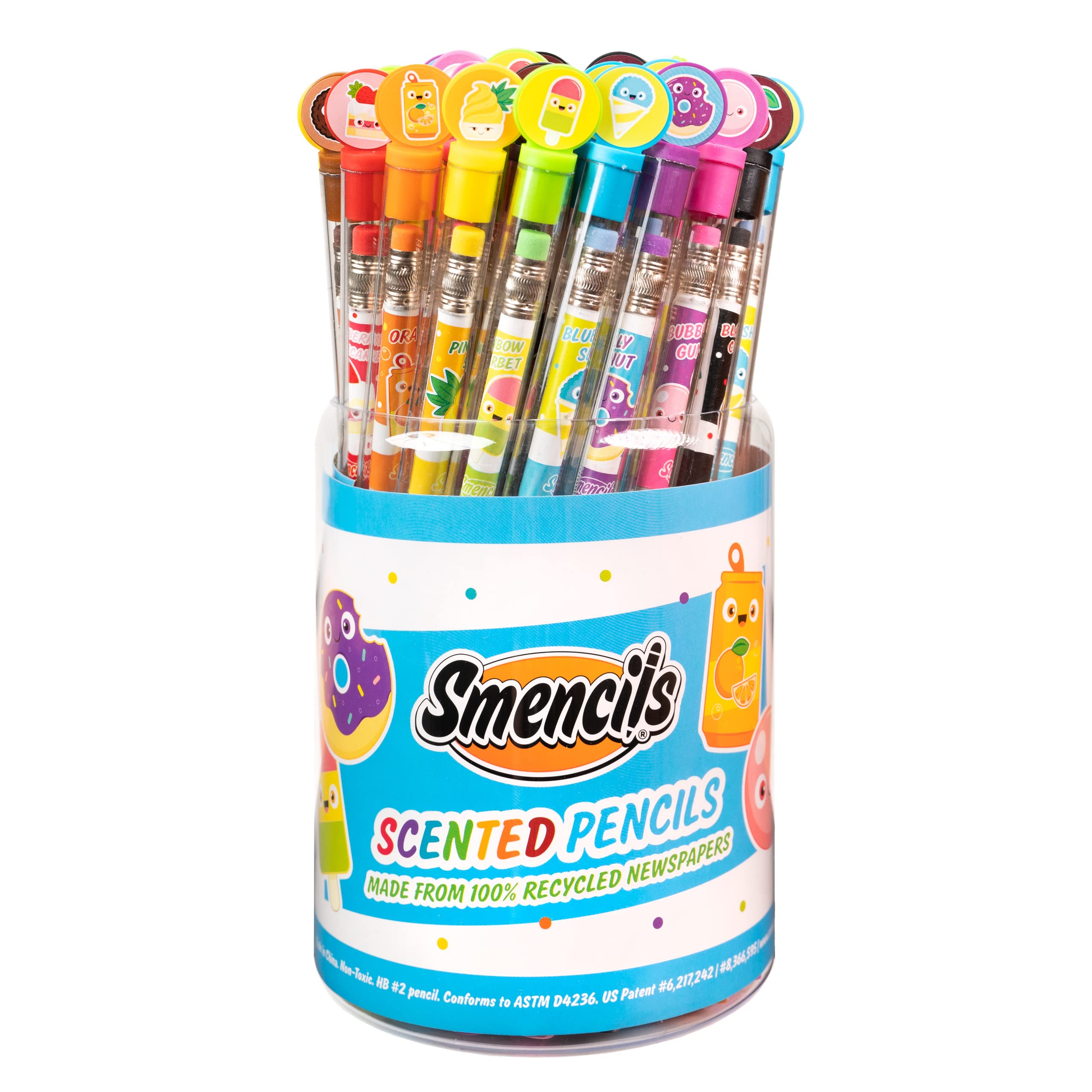 Foto 1 | Lápices Aromáticos Scentco Graphite Smencils Cylinder Hb #2, 50 Unidades - Venta Internacional.