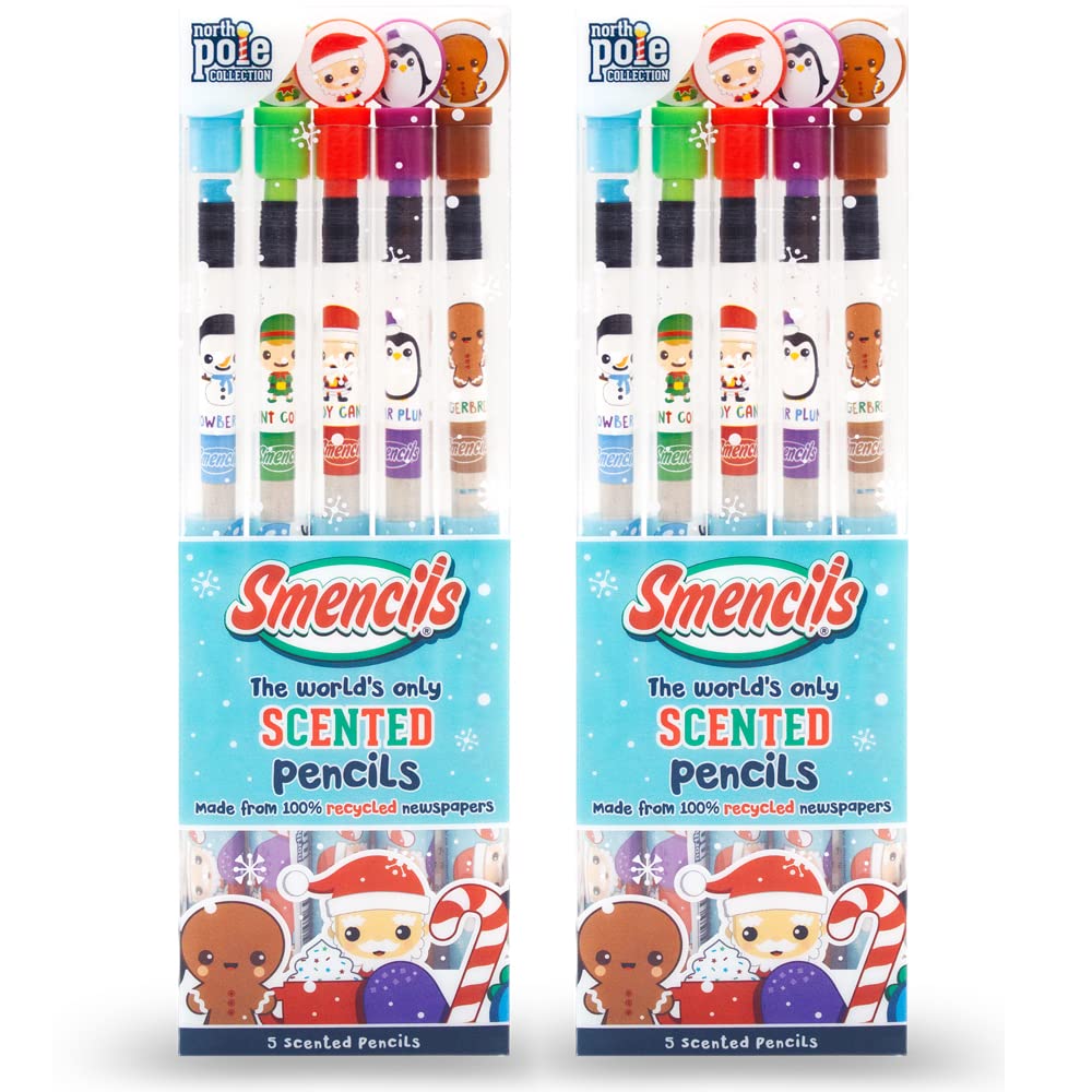 Foto 1 | Lápices Scentco Holiday Smencils Hb #2 Con Aroma A 5 Unidades Para Niños - Venta Internacional.