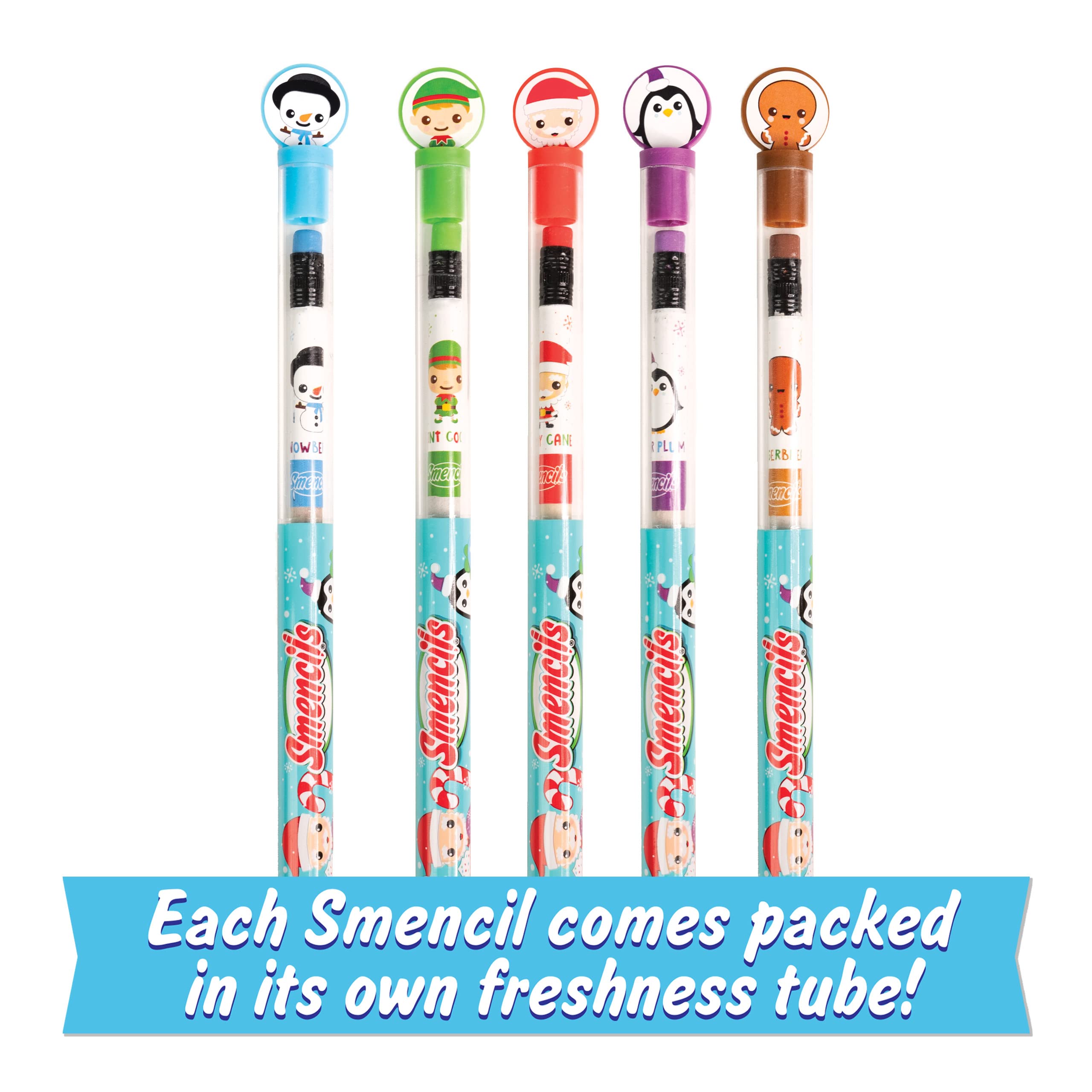 Foto 6 pulgar | Lápices Scentco Holiday Smencils Hb #2 Con Aroma A 5 Unidades Para Niños - Venta Internacional.