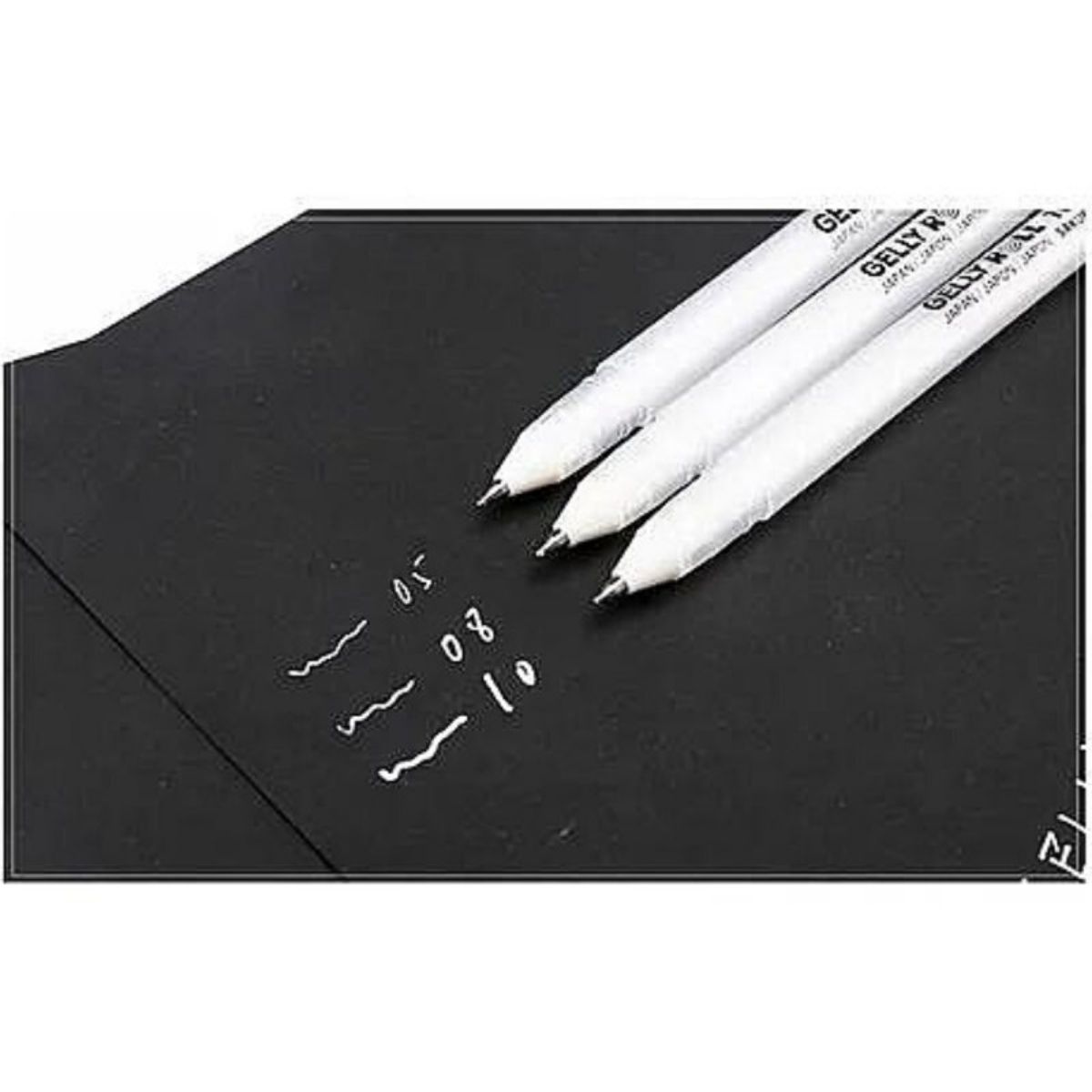 Foto 2 | Pluma Gel Sakura Gelly Roll color Blanco Punta 0.4 mm