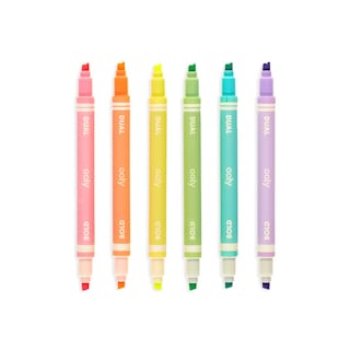 Foto 2 | Marcadores Neon Doble Punta Ooly 6 pz