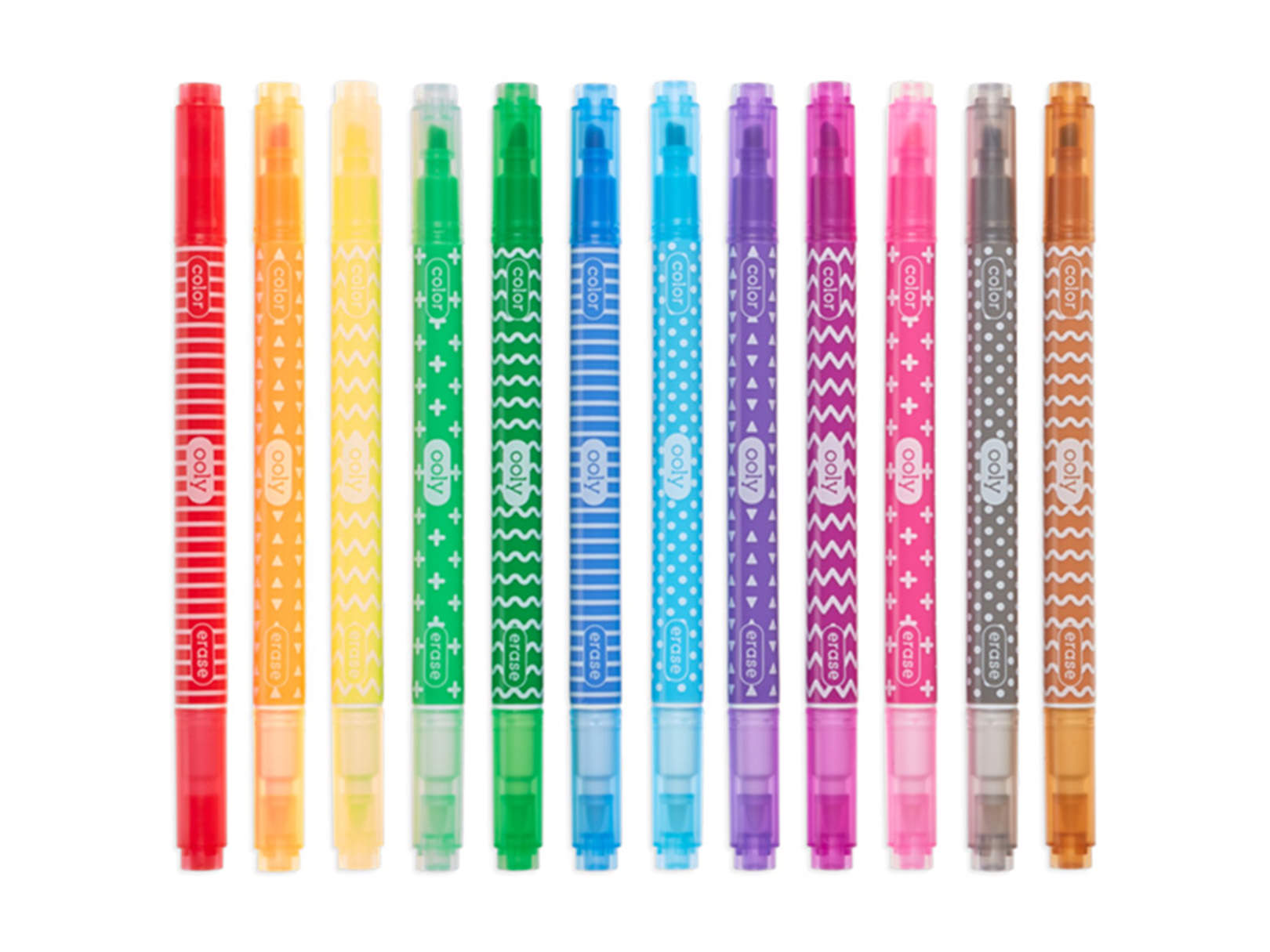 Marcadores 'No Mistake Ooly Multicolor con 12 Piezas