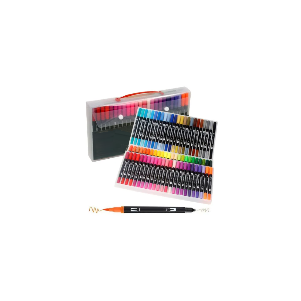 Foto 1 | Marcadores Plumones Doble Punta Malubero Multicolor