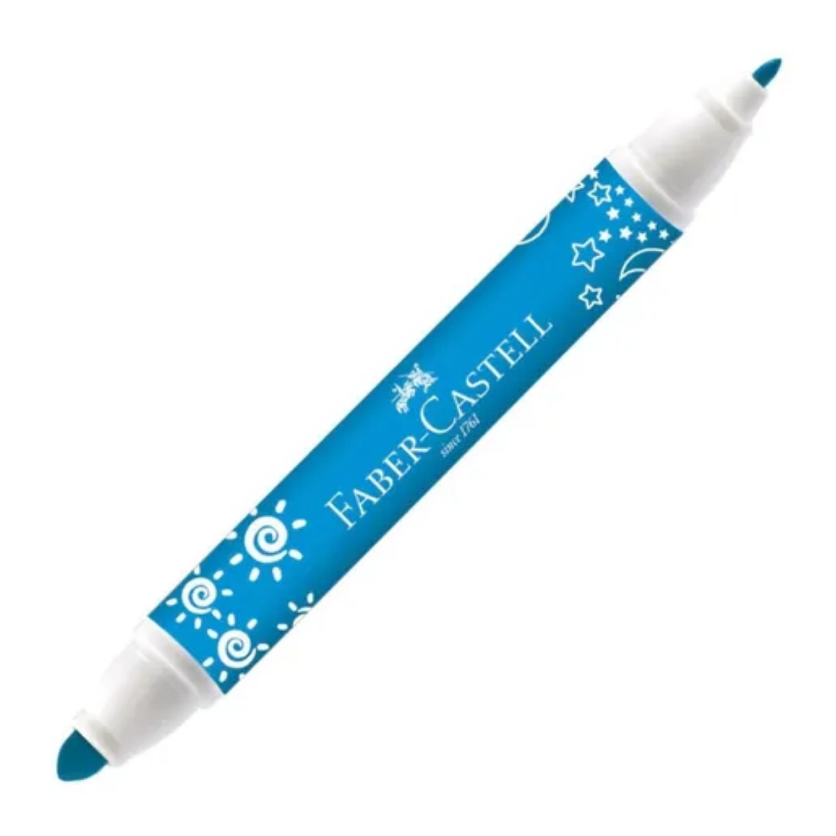 Foto 2 | 10 Plumones Faber Castell Doble Punta Gruesos