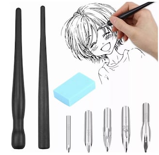 Foto 2 | Plumas para Caligrafía Cómics Belug