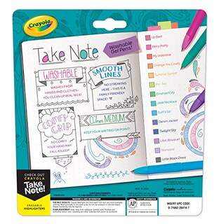 Foto 3 | Venta Internacional- Bolígrafos Gel Colores Crayola 14 Piezas