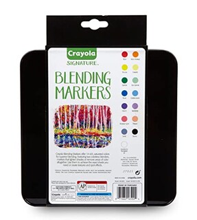 Foto 4 | Venta Internacional- Kit Rotuladores Crayola con Estuche Decorativo