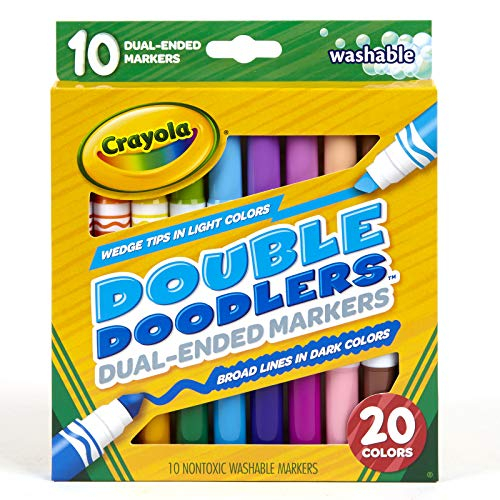 Foto 2 pulgar | Venta Internacional- Marcadores Lavables Crayola de Doble Punta 10 Piezas