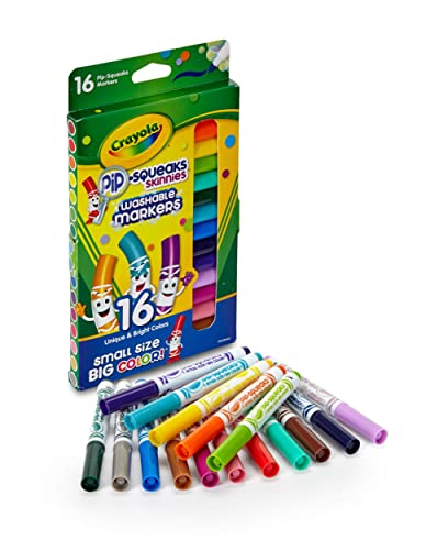 Foto 2 pulgar | Venta Internacional- Marcadores Pip-squeaks Lavables Crayola 16 Piezas