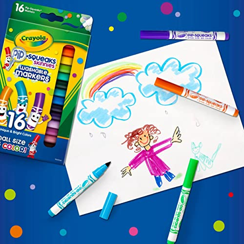 Foto 4 | Venta Internacional- Marcadores Pip-squeaks Lavables Crayola 16 Piezas