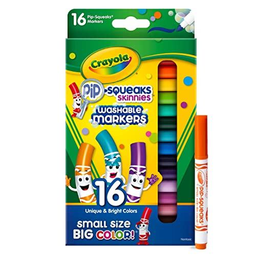 Foto 6 pulgar | Venta Internacional- Marcadores Pip-squeaks Lavables Crayola 16 Piezas