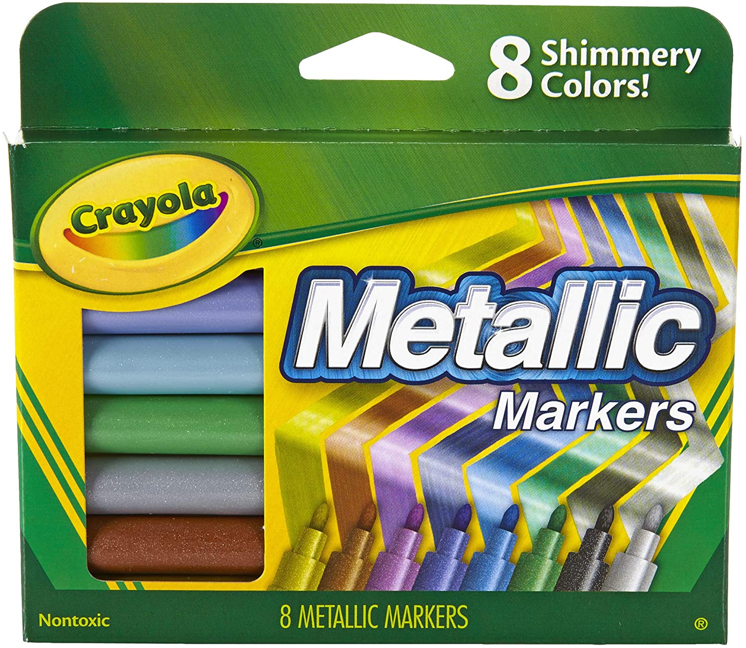 Foto 2 pulgar | Venta Internacional- Marcadores Metálicos Crayola 8 Unidades