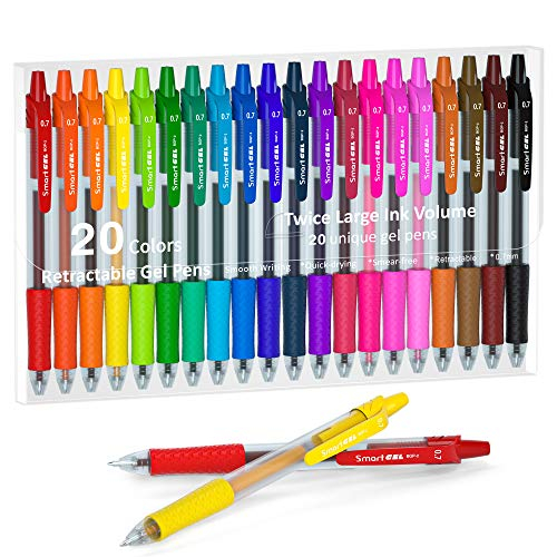 Foto 1 | Venta Internacional- Bolígrafos de Gel de Colores 20 Piezas Punto Medio (0.7 mm)