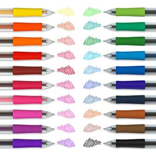 Foto 3 | Venta Internacional- Bolígrafos de Gel de Colores 20 Piezas Punto Medio (0.7 mm)
