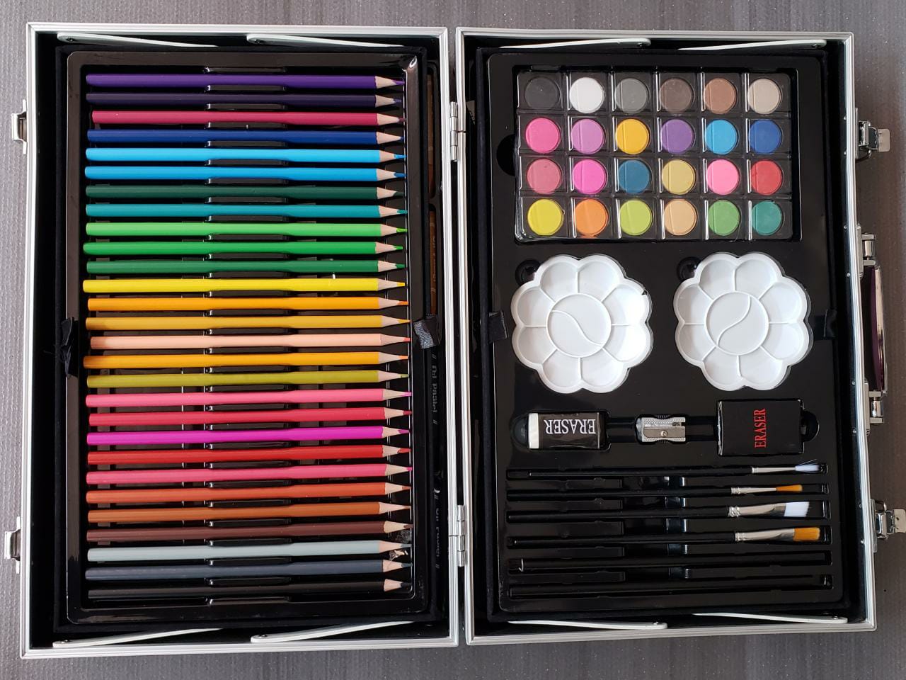 Foto 4 pulgar | Kit De Dibujo Y Arte Con 145 Piezas Color Rosa