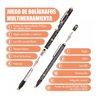 Foto 2 | Pluma Lab.G Multiusos 9 En 1