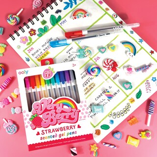 Foto 4 | Juego de 12 Bolígrafos de Gel Perfumados Yummy Yummy con Aroma a Fresa