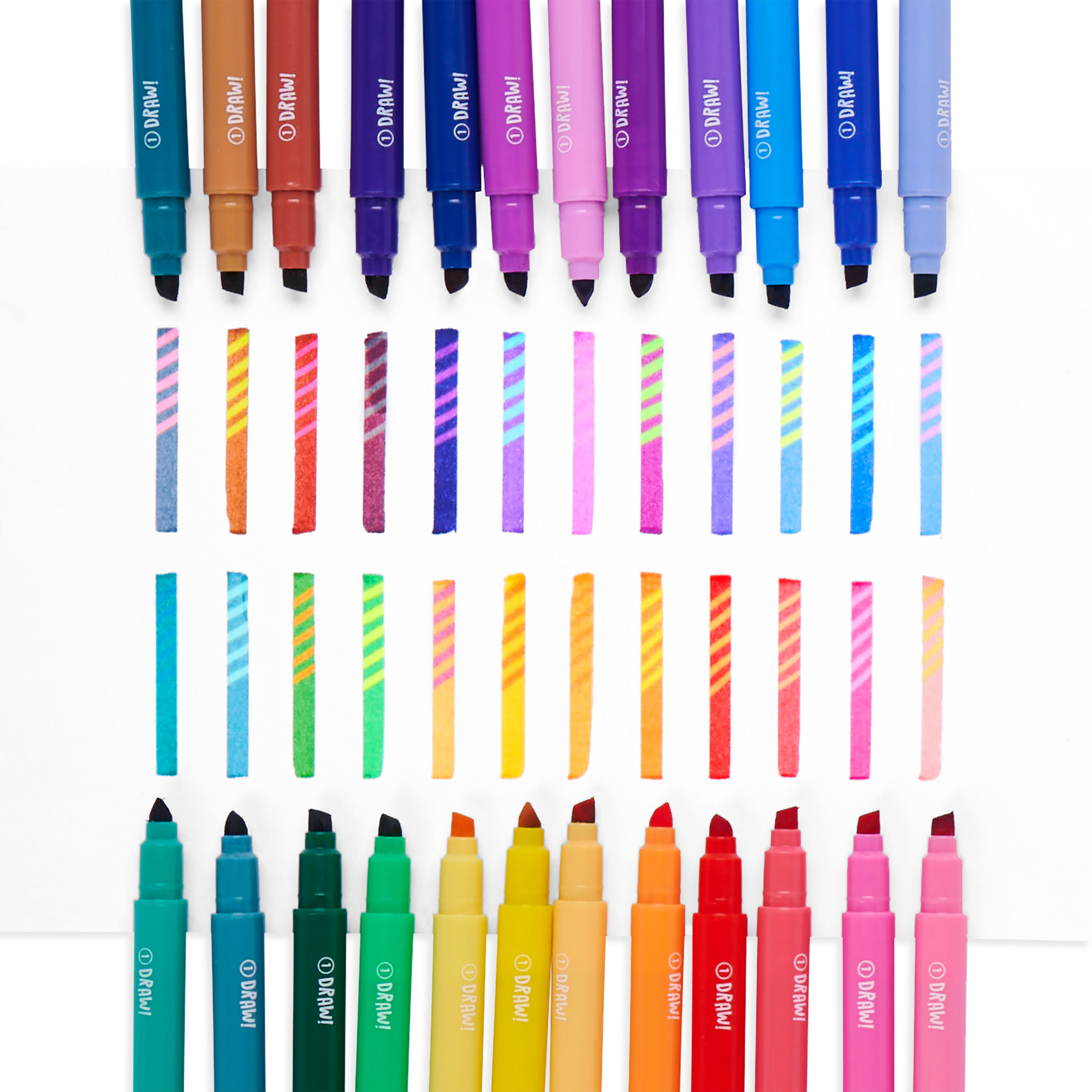 Foto 4 pulgar | Rotuladores Que Cambian De Color 24 Piezas