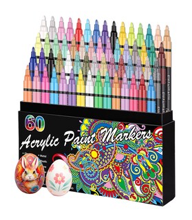 Foto 1 | Plumones Punta Pincel Fineliner Marcador 60 Pzs Colores
