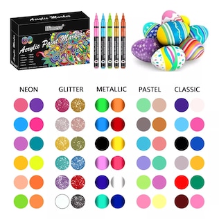 Foto 2 | Plumones Punta Pincel Fineliner Marcador 60 Pzs Colores