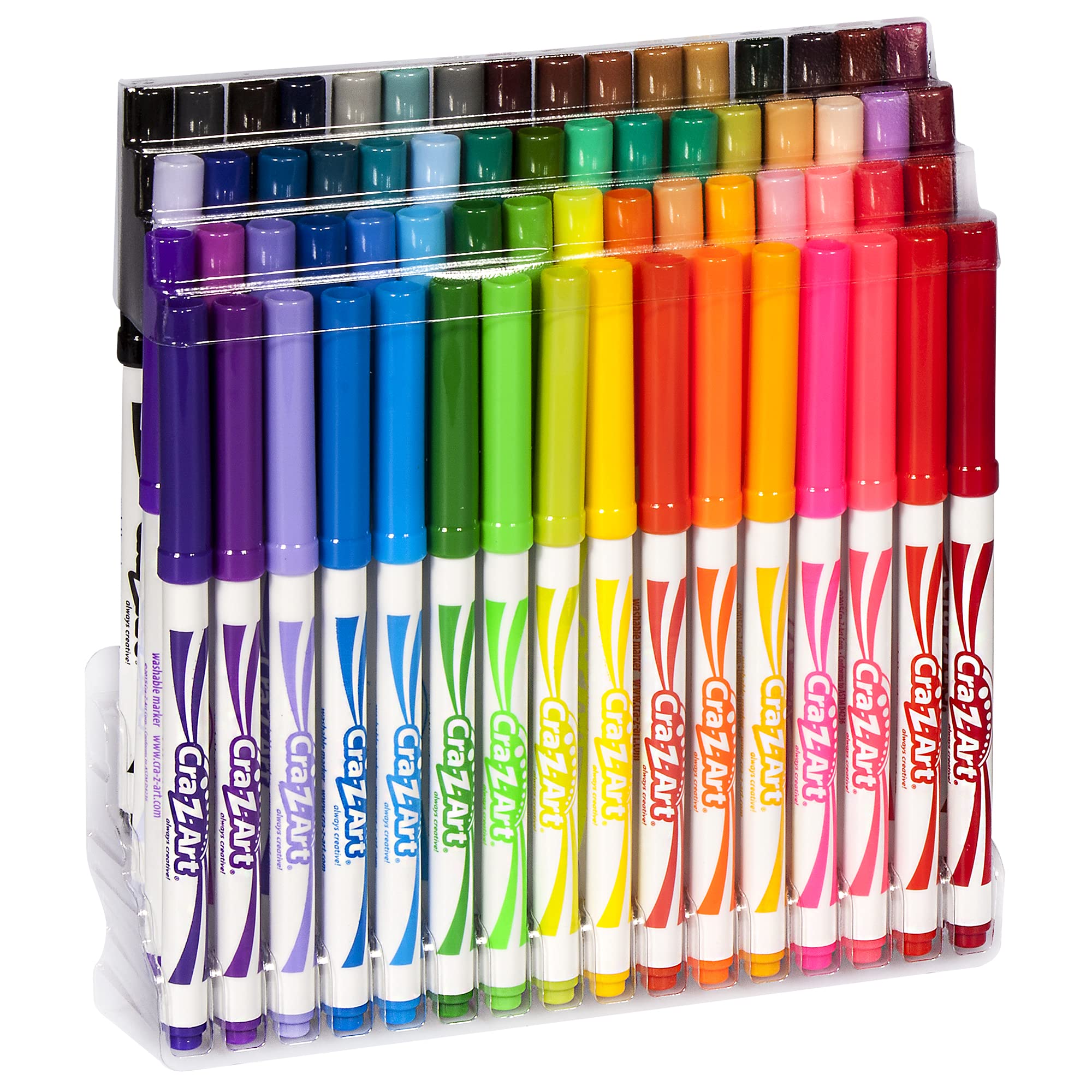 Foto 3 pulgar | Juego De Rotuladores Cra-z-art Crazy Art Super Tip, 64 Unidades - Venta Internacional.