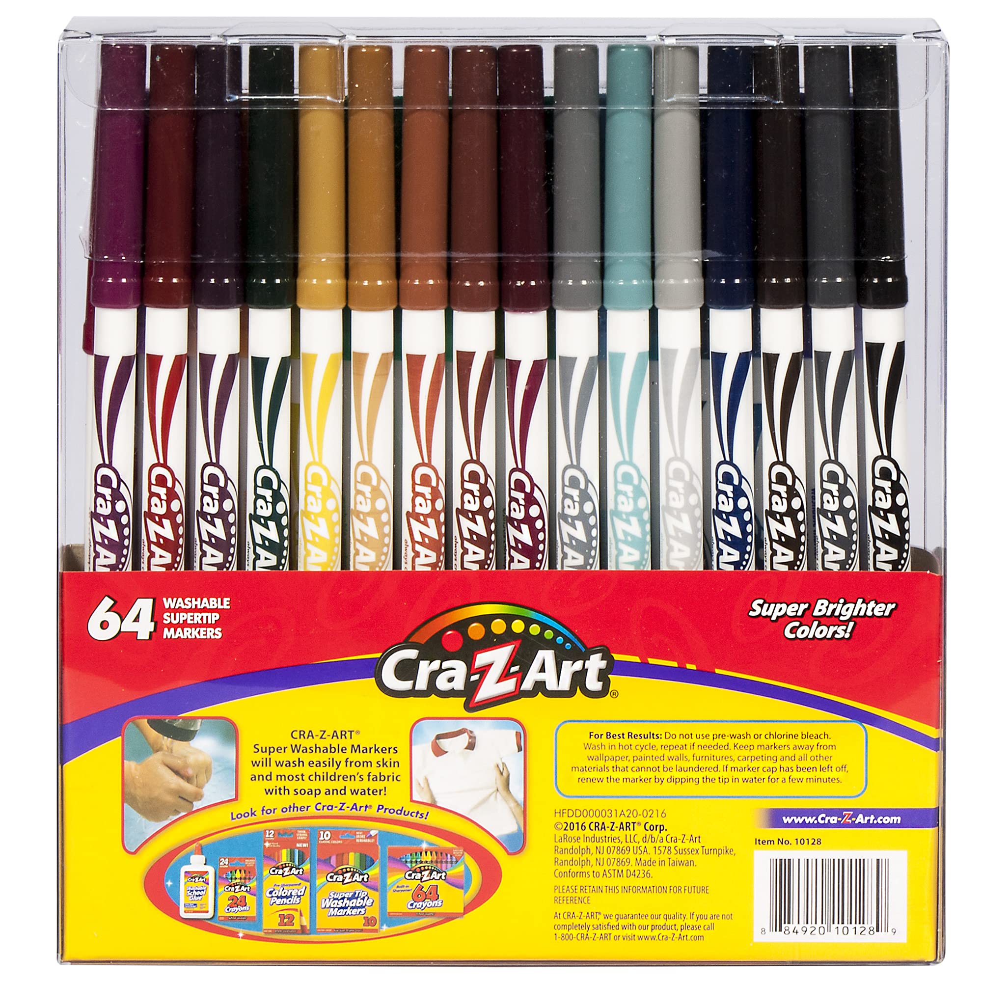 Foto 4 pulgar | Juego De Rotuladores Cra-z-art Crazy Art Super Tip, 64 Unidades - Venta Internacional.