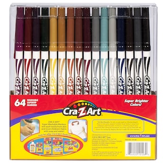 Foto 3 | Juego De Rotuladores Cra-z-art Crazy Art Super Tip, 64 Unidades - Venta Internacional.