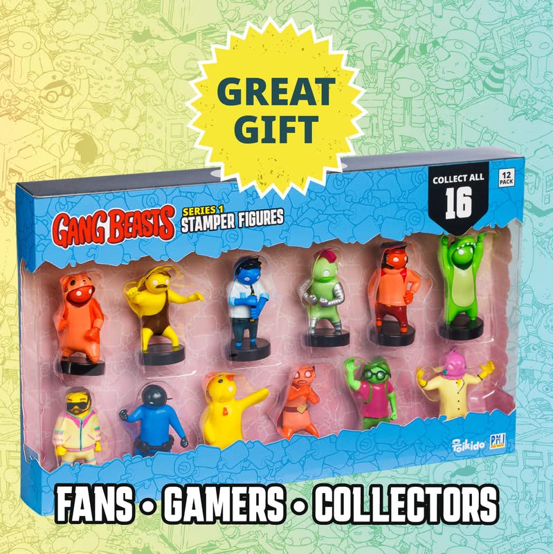 Foto 5 pulgar | Stampers P.m.i. Gang Beasts Para Niños, Juego De 12 Unidades, 16 Sellos - Venta Internacional.